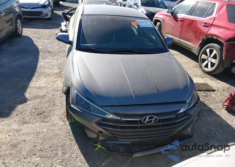 2019 Hyundai Elantra Sel из США, поврежденный, VIN KMHD84LF2KU771648